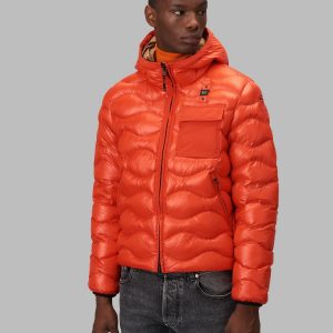 Blauer - PIUMINO CON TASCHINO ANDY Arancio
