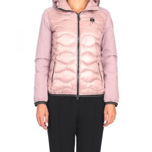 BLAUER - Piumino Nylon Neoprene Jo Rosa