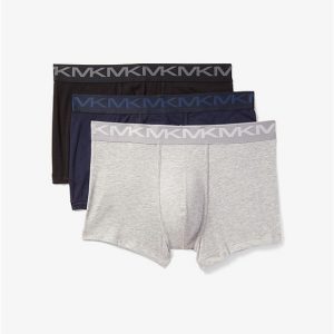 MICHAEL KORS - Boxer aderente in cotone stretch, 3 pezzi