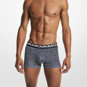 MICHAEL KORS - Boxer aderenti in cotone 3 pezzi