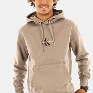 Calvin Klein - Felpa con Cappuccio Monologo