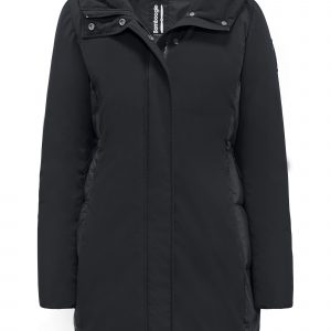 BOMBOOGIE - Parka Bimaterico con Imbottitura Riciclata in PrimaLoft