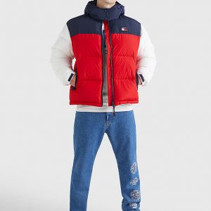 Tommy Hilfiger - GIACCONE ALASKA CON MOTIVO COLOR BLOCK
