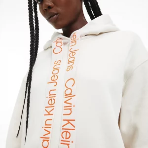 Calvin Klein - Felpa Con Cappuccio Oversize Con Logo