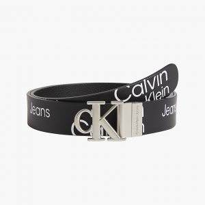 CALVIN KLEIN - Cintura Double-Face in Pelle Donna