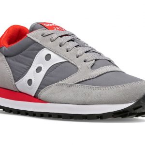 SAUCONY-Scarpe UOMO JAZZ ORIGINAL BIANCO/GRIGIO/Rosso