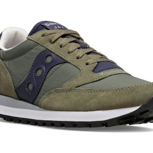 SAUCONY-Scarpe JAZZ ORIGINAL Verde /Blu Navy