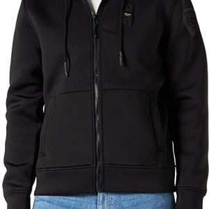 BLAUER - Felpa in Neoprene con Cappuccio