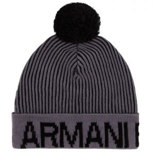 Armani Exchange - Cappuccio con Pon Pon