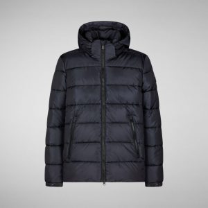 SAVE THE DUCK  - Piumino Hugo Uomo Blu Scuro