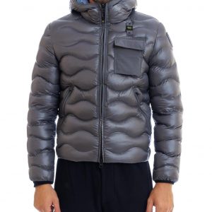 Blauer - PIUMINO CON TASCHINO ANDY Grigio