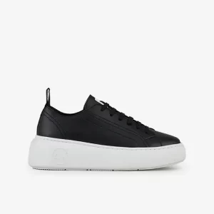 Armani Exchange - Scarpe Donna Nere con suola Alta