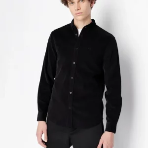 Armani Exchange - Camicia Casual Nera