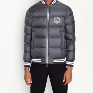 ARMANI EXCHANGE - Bomber Piumino Nero