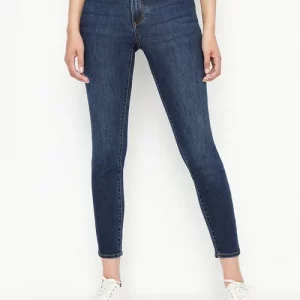Armani Exchange - Cinque tasche in denim di cotone riciclato J12 jegging lift-up