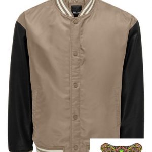 ONLY & SONS - Giacca Uomo College Beige con maniche Nere