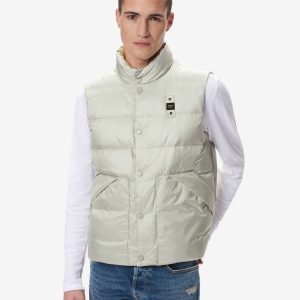 BLAUER - Smanicato Uomo Imbottito Piuma Adam Beige Chiaro