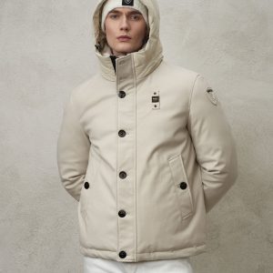 BLAUER - Giacca in Gabardine Effetto Lana Dylan Pellicano