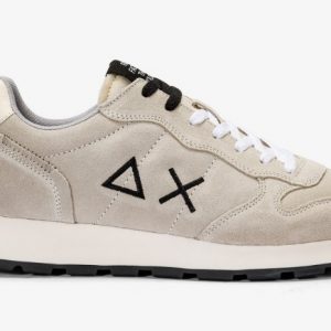 SUN 68 - Scarpe Uomo Tom Suede Bianco Panna