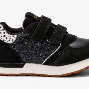 SUN 68 - Scarpe Girl's Kelly Big Glitter (Baby) Nero