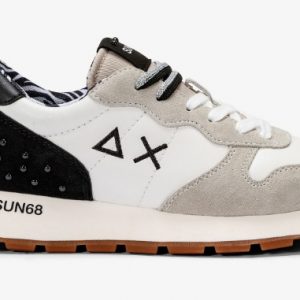 SUN 68 - Scarpe Donna Ally Studs Bianco