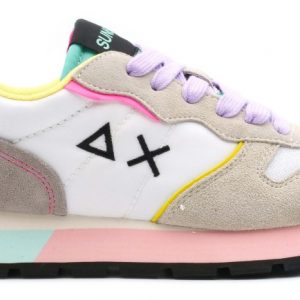 SUN 68 - Scarpe Donna Ally Color Explosion Bianco