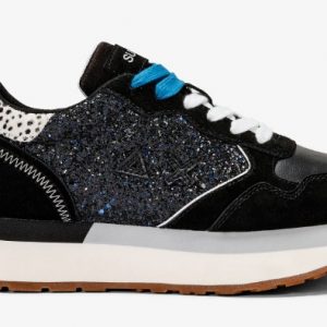 SUN 68 - Scarpe Donna Kelly Big Glitter Nero