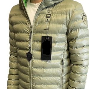 BLAUER - Piumino Termosaldato Eco Charles Verde