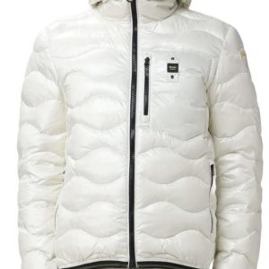BLAUER - Piumino Ondina Uomo Wave Bianco