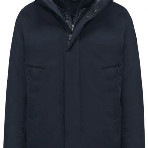 BOMBOOGIE - Giaccone Uomo Prague Jacket con Imbottitura Riciclata PrimaLoft® Blue