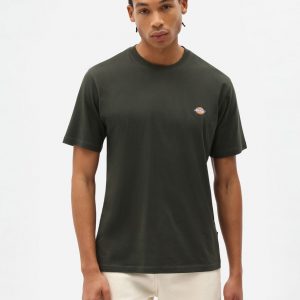 DICKIES - T-Shirt Mapleton a Maniche Corte Verde Oliva