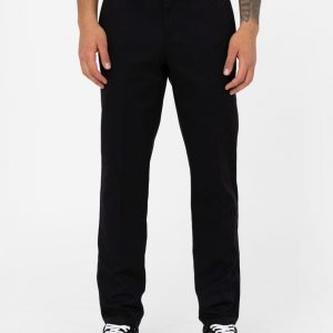 DICKIES - Pantaloni Uomo da Lavoro Slim 872 Nero
