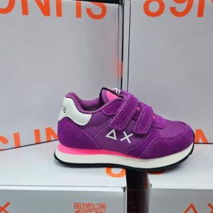 SUN 68 - Scarpe Girl's Ally Solid Nylon (Baby) Prugna