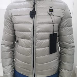 BLAUER - Piumino Corto Uomo Grigio