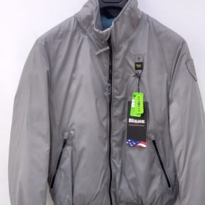 BLAUER - Bomber Uomo Tinto in Capo Grigio