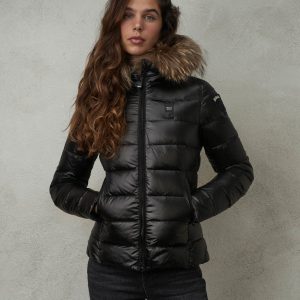 BLAUER - Piumino Sfiancato Vanessa Nero
