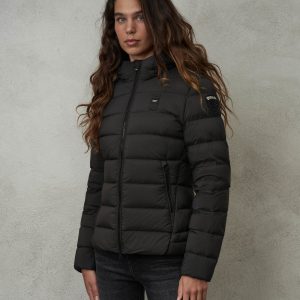 BLAUER - Piumino Donna in Nylon Opaco Dania Nero