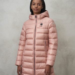 BLAUER - Piumino Lungo Imbottitura Eco Adelaide Rosa