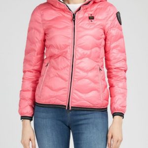 BLAUER - Piumino Corto Donna Rosa Corallo