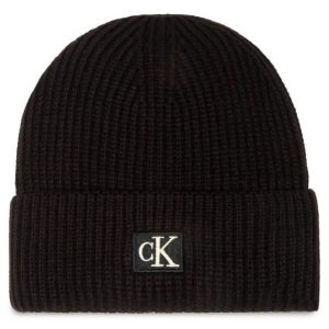 CALVIN KLEIN - Berretto Monogram Unisex Nero