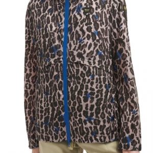 BLAUER - Giubbino Corto Sfoderato Donna Animalier Fantasia