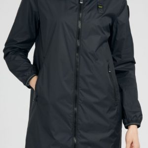 BLAUER - Giacca a Vento Lunga Donna Nera