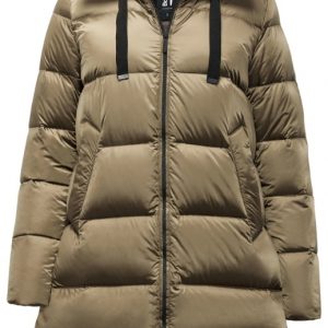 BOMBOOGIE - Geneva Jacket Piumino Donna in Nylon Bright Bronzo