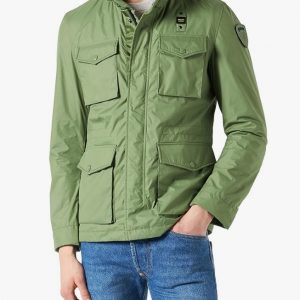 BLAUER - Blouson Foderato Giacca Uomo Verde