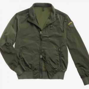 BLAUER - Giubbino Corto Sfoderato Light Verde