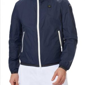 BLAUER - Giacca a Vento Sfoderata Dwayne Iris Blue