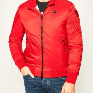 BLAUER - Bomber Uomo Tinto in Capo Rosso