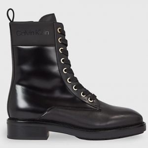CALVIN KLEIN - Stivali Donna in Pelle Neri