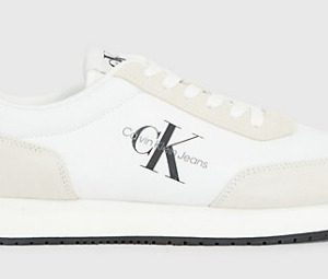 CALVIN KLEIN JEANS - Sneaker Uomo Retro Runner Su-Ny Bianco