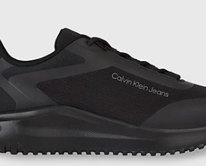 CALVIN KLEIN JEANS - Sneaker Uomo in Rete Triplo Nero